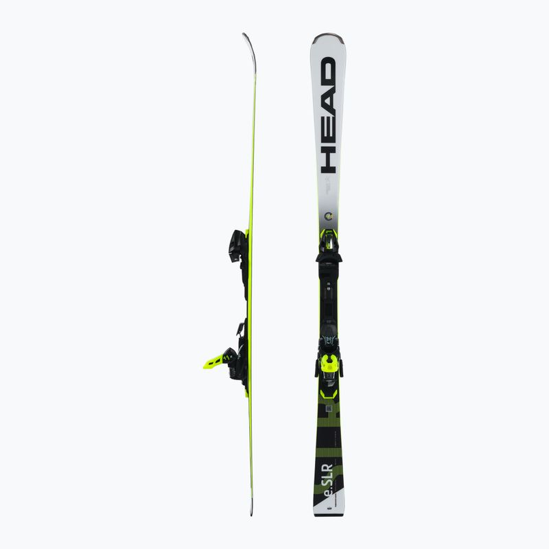 Sci da discesa HEAD WC Rebels e-SLR SW LYT-PR + attacchi PR 11 bianco/nero 2