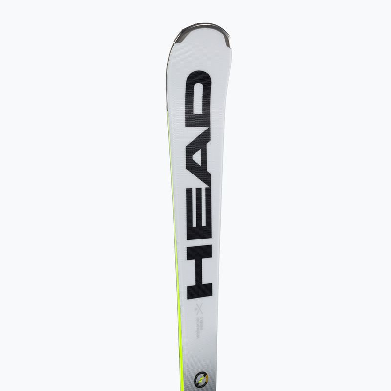 Sci da discesa HEAD WC Rebels e-SLR SW LYT-PR + attacchi PR 11 bianco/nero 8