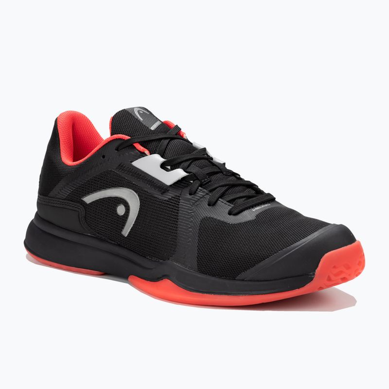 Scarpe da squash HEAD Sprint Team 3.5 Indoor nero/corallo 10