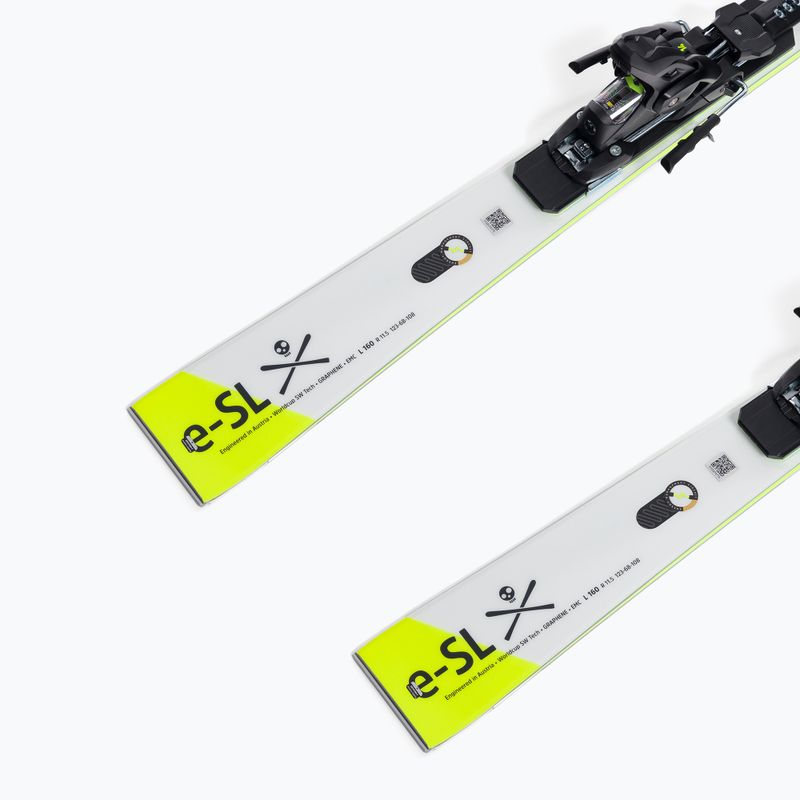 Sci da discesa HEAD WC Rebels e-SL SW RP EVO 14 + attacco Freeflex 14 bianco 9
