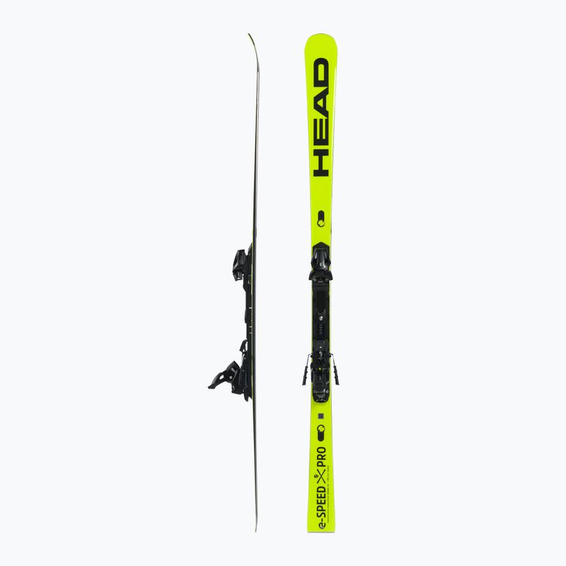 HEAD WC Rebels e-Speed Pro SW RP WCR14 + attacchi Freeflex 14 giallo 2