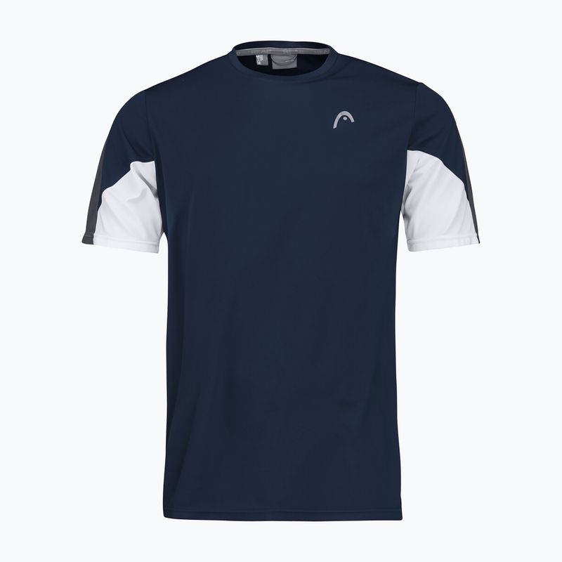 Camicia da tennis da uomo HEAD Club 22 Tech navy