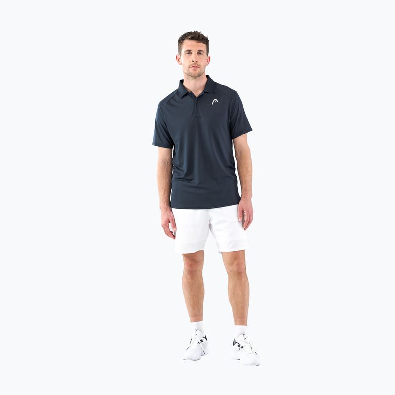 Polo da tennis da uomo HEAD Performance Polo navy 5