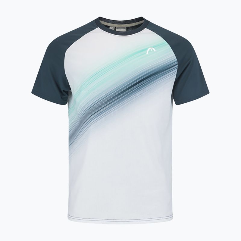 Maglietta da tennis HEAD Performance navy/print perf da uomo