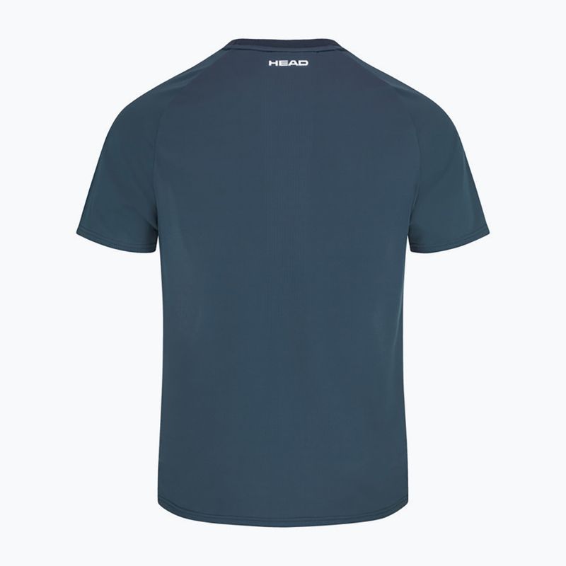 Maglietta da tennis HEAD Performance navy/print perf da uomo 2