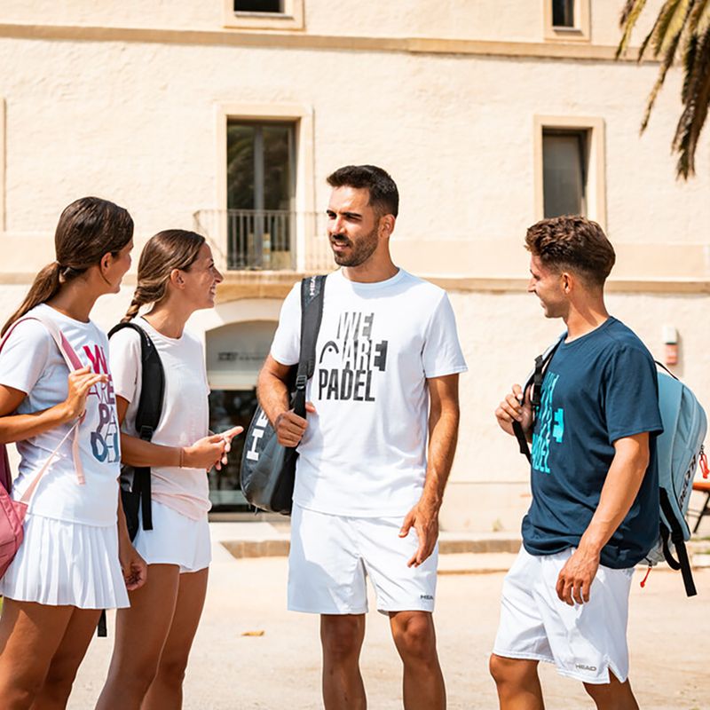 Pantaloncini da tennis da uomo HEAD Performance bianchi 8