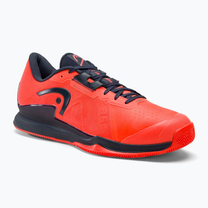 HEAD Sprint Pro 3.5 Clay, scarpe da tennis da uomo, corallo e mirtillo