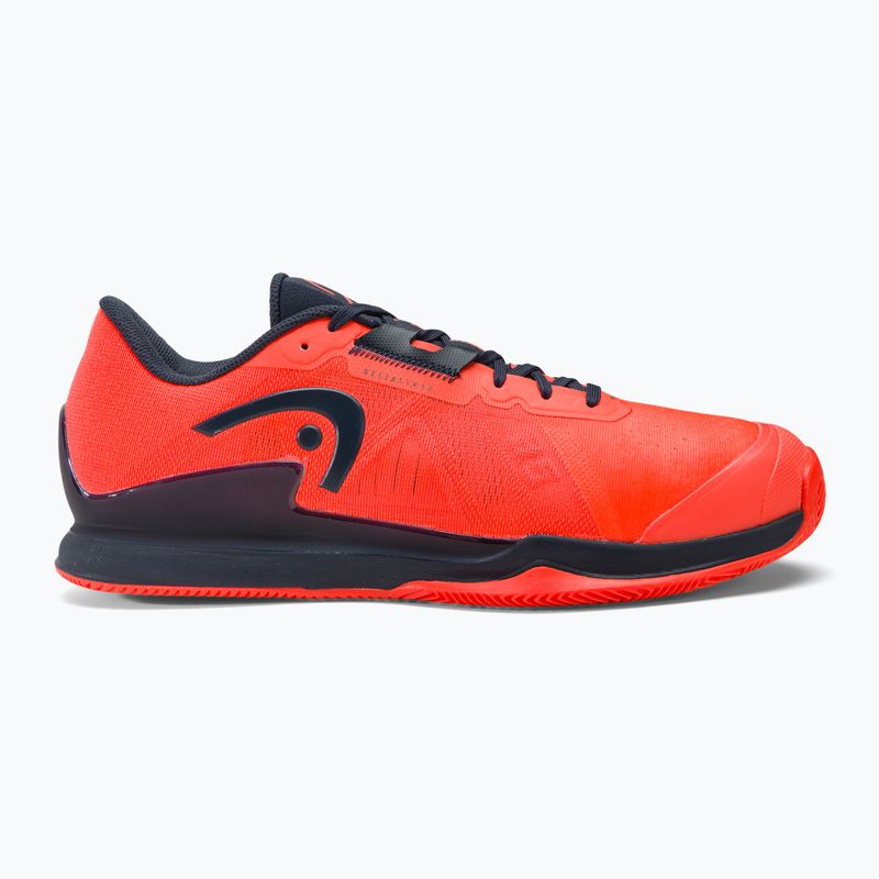 HEAD Sprint Pro 3.5 Clay, scarpe da tennis da uomo, corallo e mirtillo 2