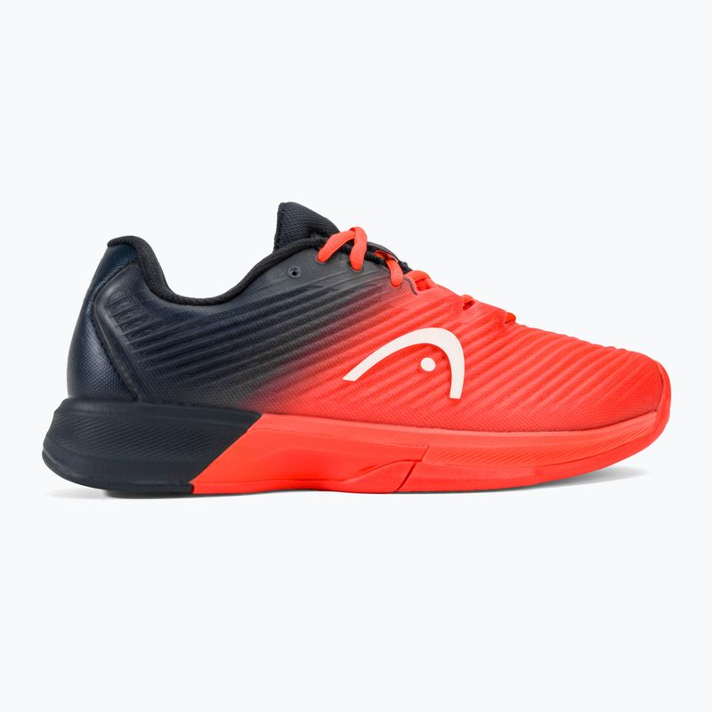 Scarpe da tennis HEAD Revolt Pro 4.0 da uomo mirtillo/corallo rosso 2