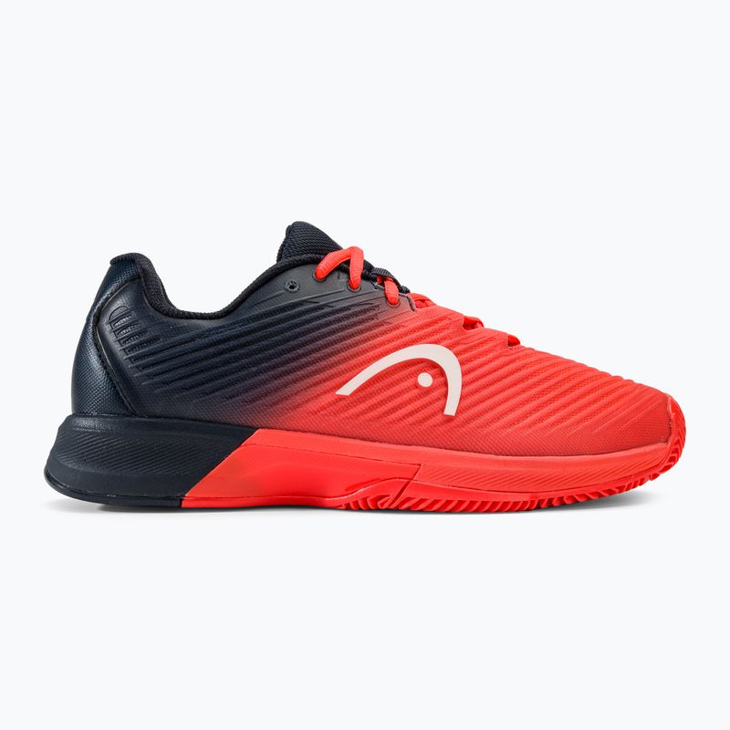 Scarpe da tennis HEAD Revolt Pro 4.0 Clay blueberry/fiery coral da uomo 2