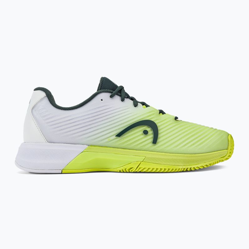 Scarpe da tennis HEAD Revolt Pro 4.0 Clay verde chiaro/bianco da uomo 2