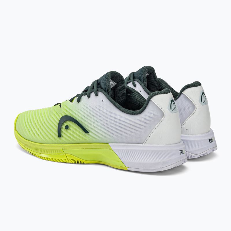 Scarpe da tennis HEAD Revolt Pro 4.0 Clay verde chiaro/bianco da uomo 4