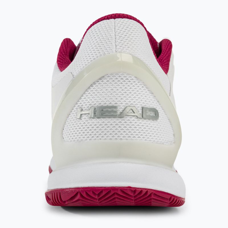 Scarpe da tennis da donna HEAD Sprint Evo 3.0 Clay bianco/berry 6