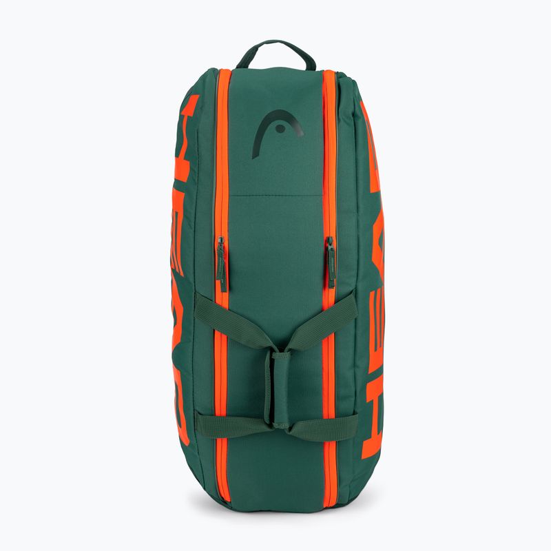 Borsa da tennis HEAD Pro Raquet L 85 l ciano scuro/arancio fluo 3