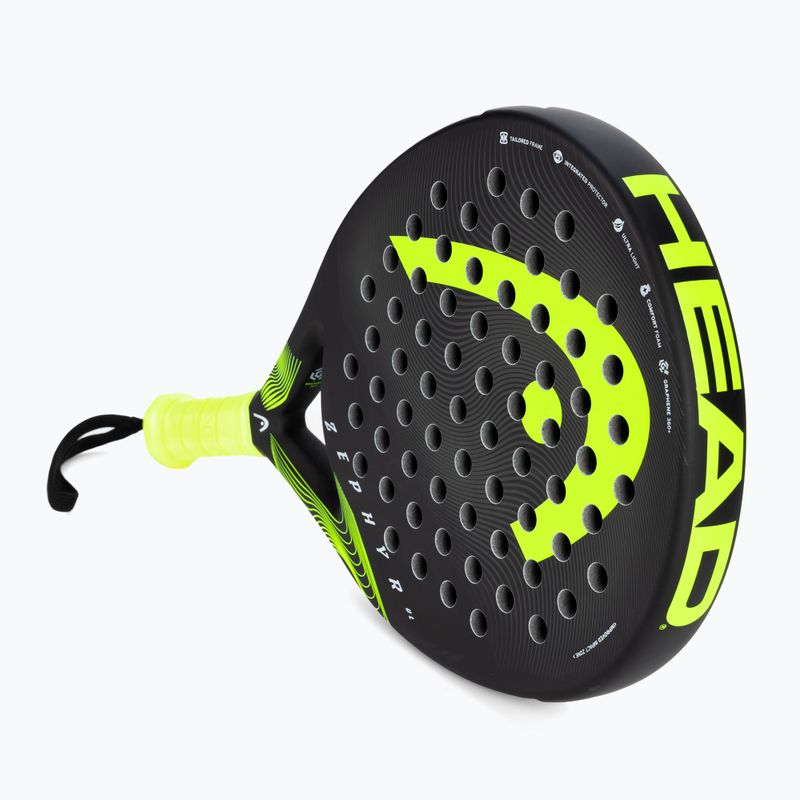 Racchetta HEAD Zephyr UL 2023 nero/giallo 2