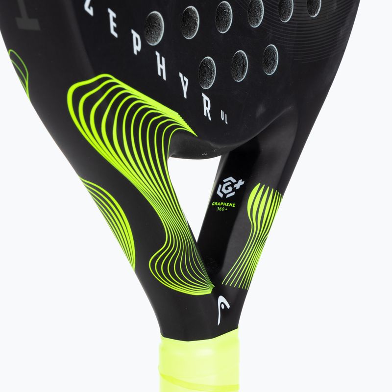 Racchetta HEAD Zephyr UL 2023 nero/giallo 4
