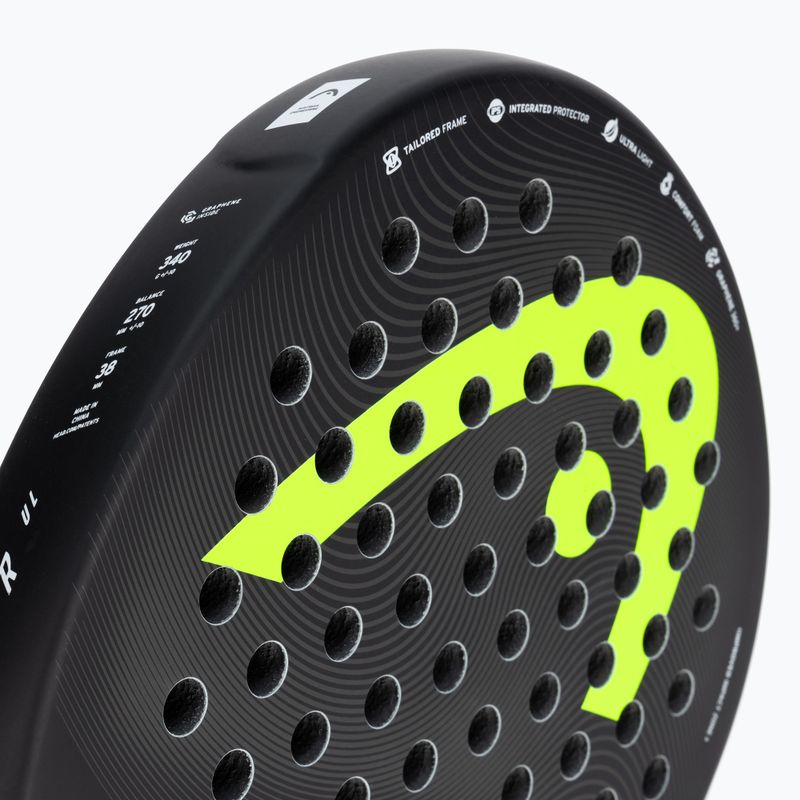 Racchetta HEAD Zephyr UL 2023 nero/giallo 5