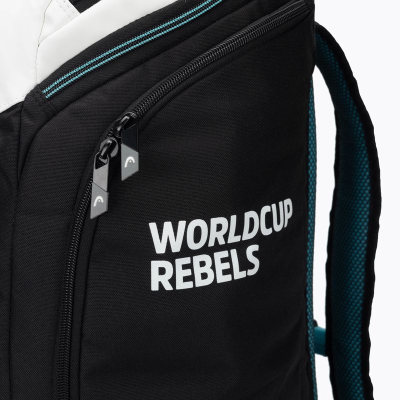 Zaino da sci HEAD Rebels 30 l nero/bianco 5