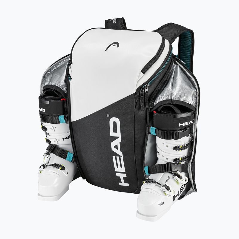 Zaino da sci HEAD Rebels 30 l nero/bianco 8