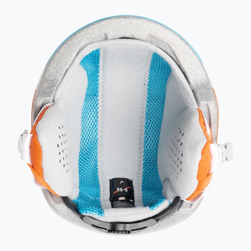 Casco da sci per bambini HEAD Mojo Set Paw + Occhiali blu 7