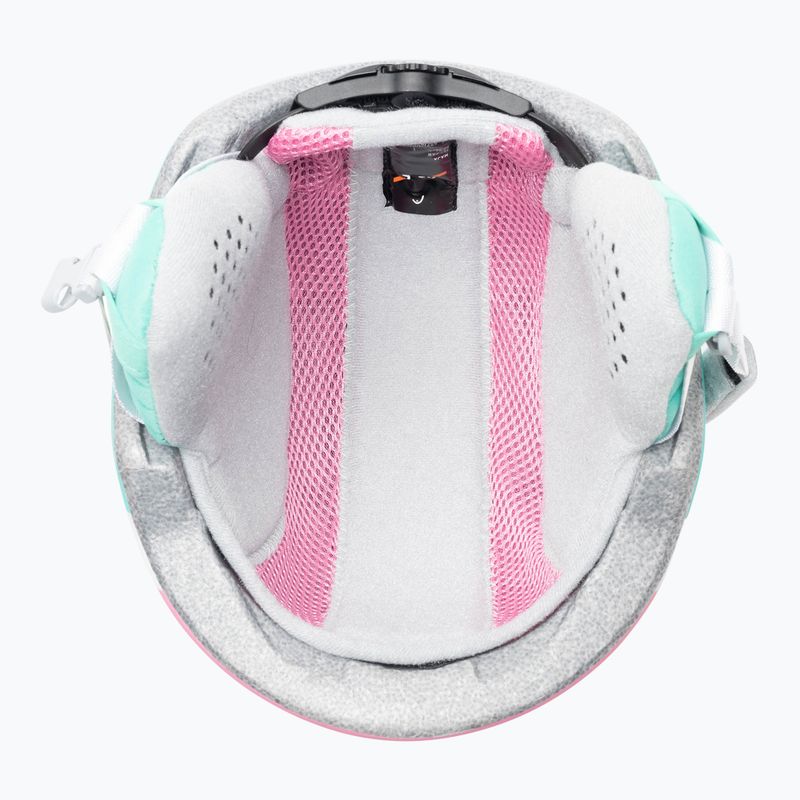 Casco da sci per bambini HEAD Maja Set Paw + Occhiali rosa 7