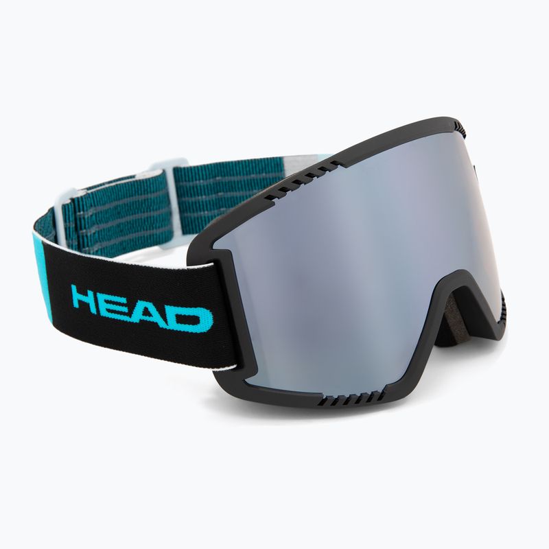 Maschera da sci HEAD Contex Pro 5K Race chrome/red/5k chrome/orange 2