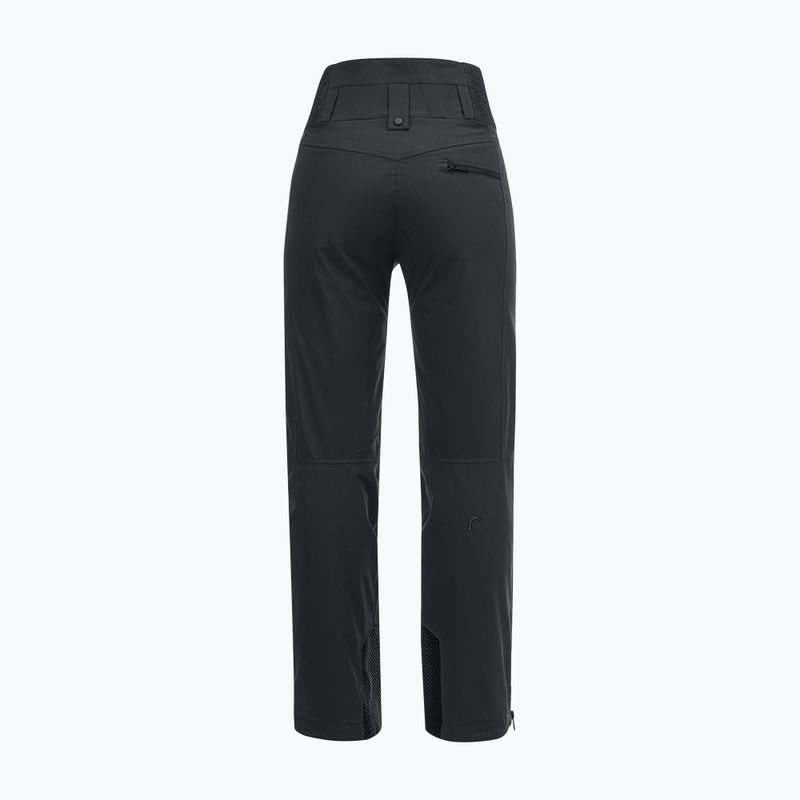 Pantaloni da sci HEAD da donna Emerald 2023 nero 7