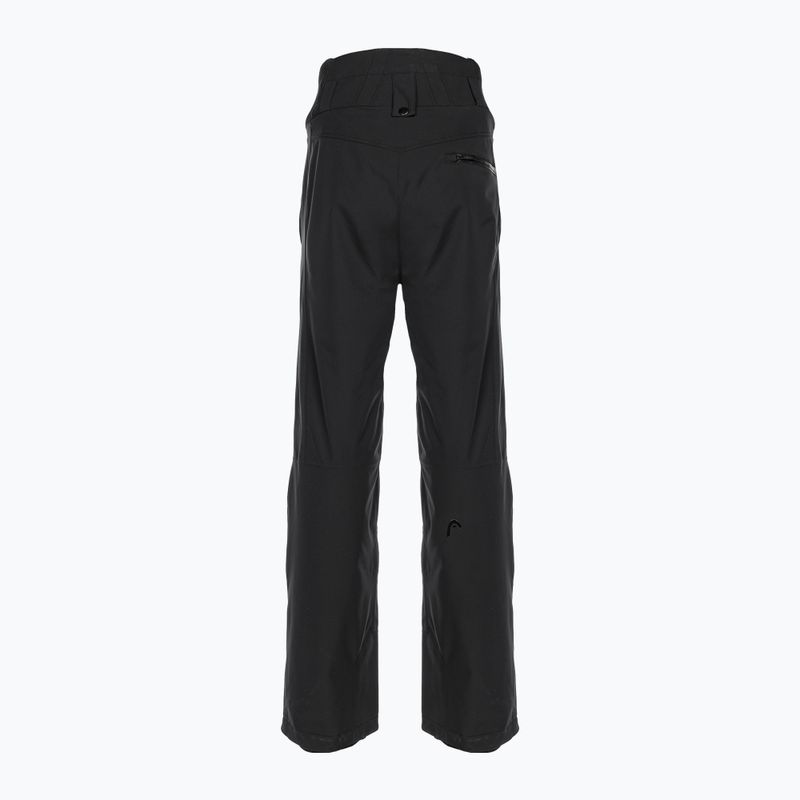 Pantaloni da sci HEAD da donna Emerald 2023 nero 2
