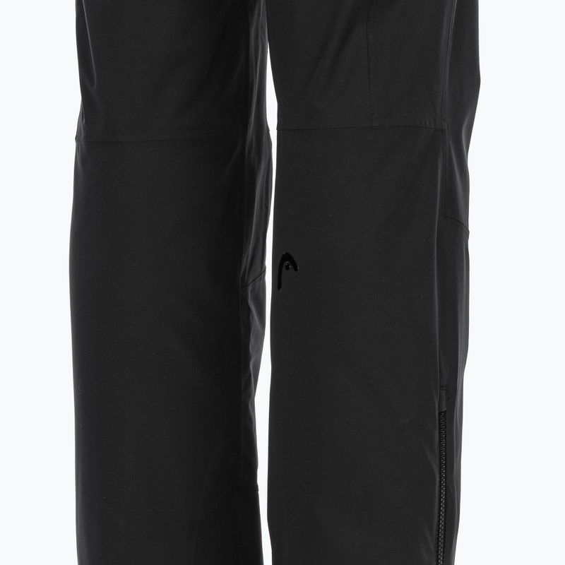 Pantaloni da sci HEAD da donna Emerald 2023 nero 4