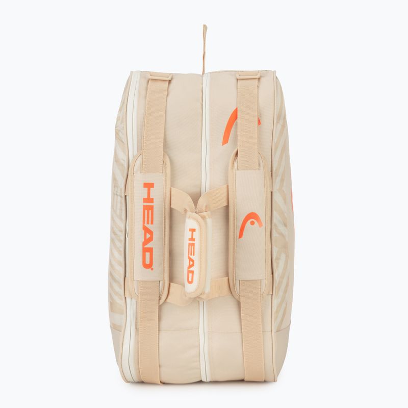 Borsa da padel HEAD Base Padel Bag M Chamomle/Corduroy White 4