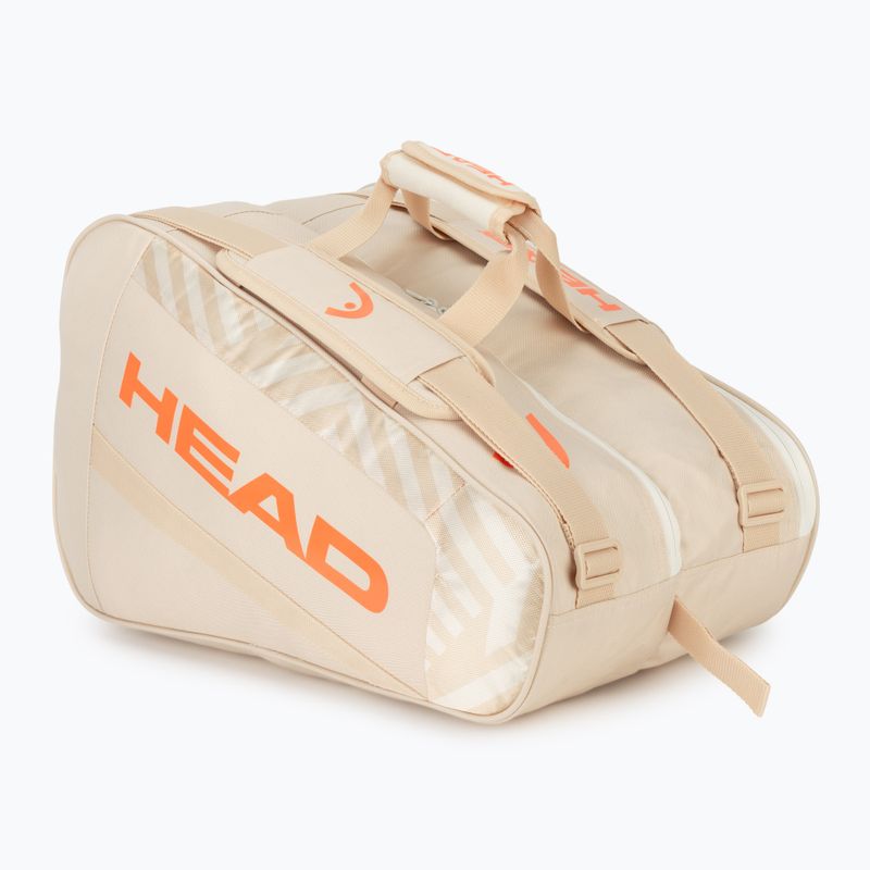 Borsa da padel HEAD Base Padel Bag M Chamomle/Corduroy White 5