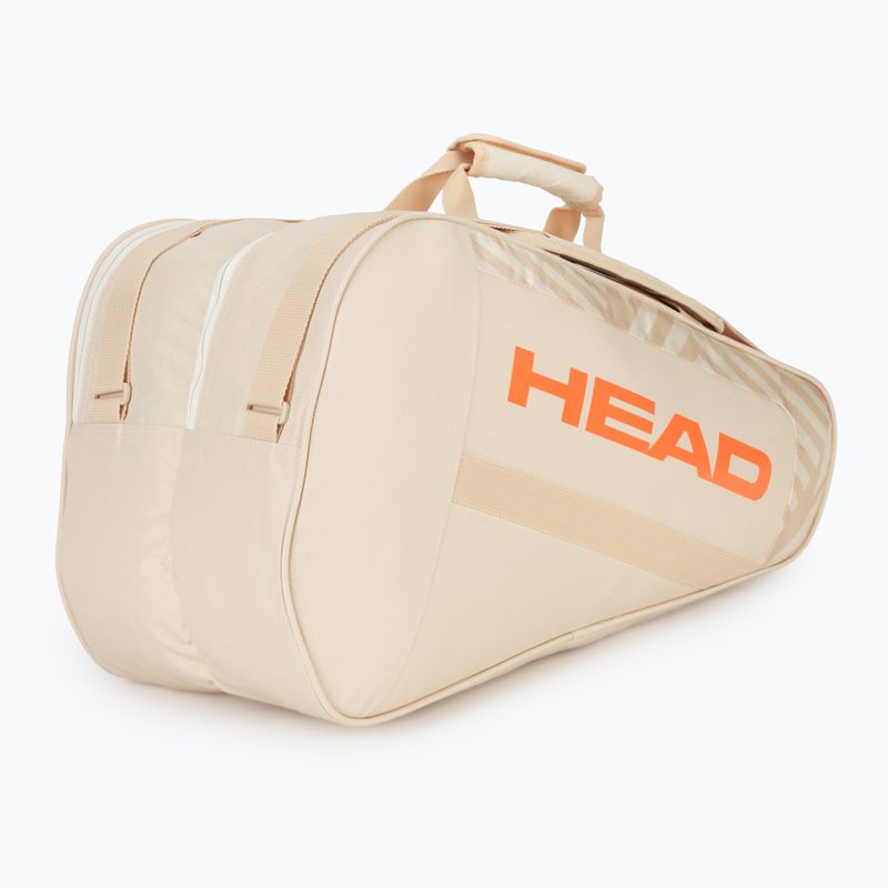 Borsa da padel HEAD Base Padel Bag M Chamomle/Corduroy White 6