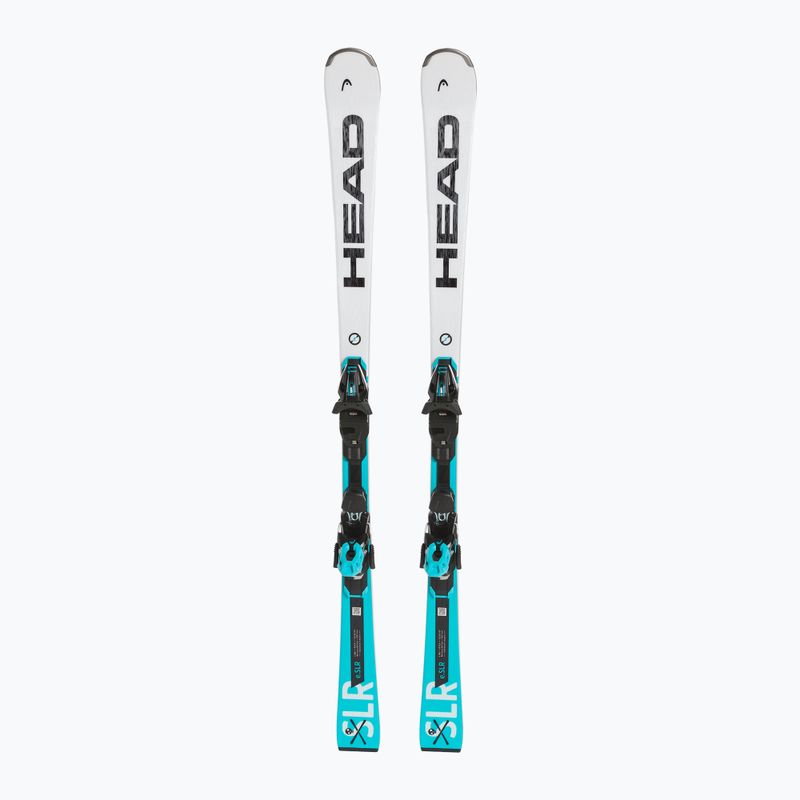 Sci da discesa HEAD WC Rebels e.SLR SW LYT-PR + attacchi PR 11 bianco/blu