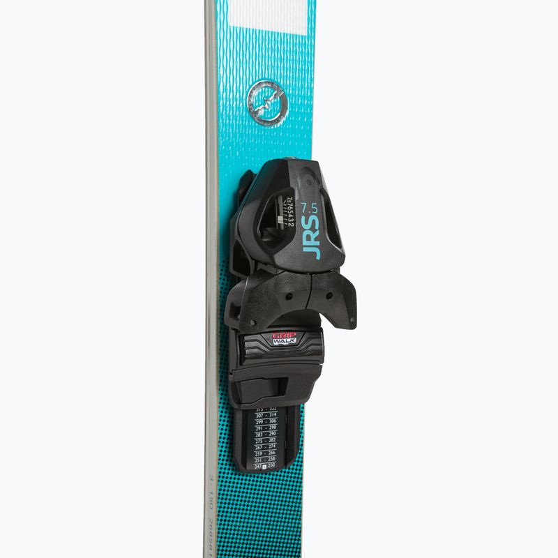 Sci da discesa per bambini HEAD WC e.Race Team SW JRS + attacchi Jrs 7,5 nero/blu 4