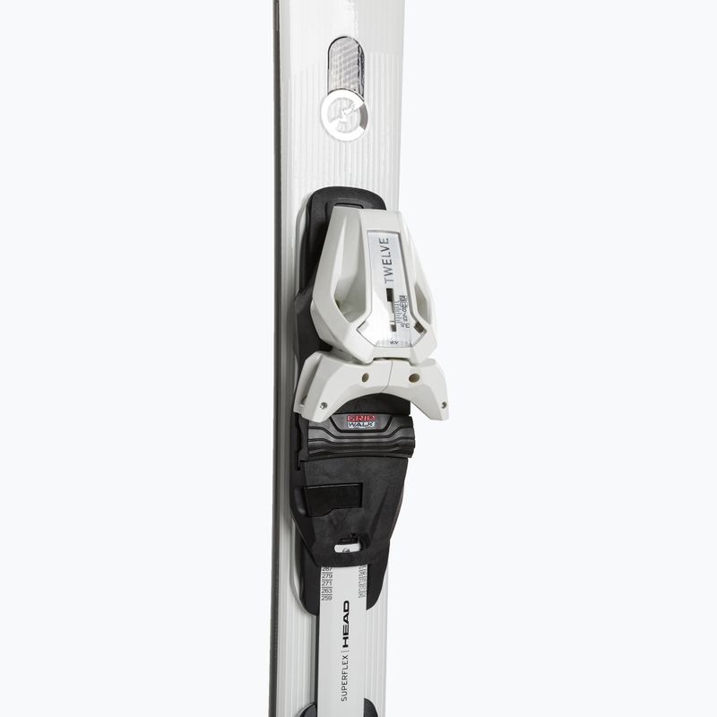 Sci da discesa femminile HEAD e-power Joy SW SF-PR + attacchi Joy 12 bianco/argento 4