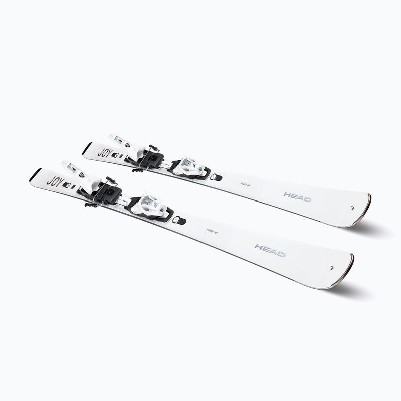 Sci da discesa femminile HEAD e-power Joy SW SF-PR + attacchi Joy 12 bianco/argento 6