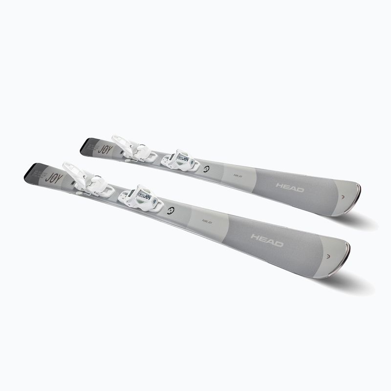 Sci da discesa femminile Head e.pure Joy SLR Joy Pro + attacchi Joy 9 argento/grigio 6