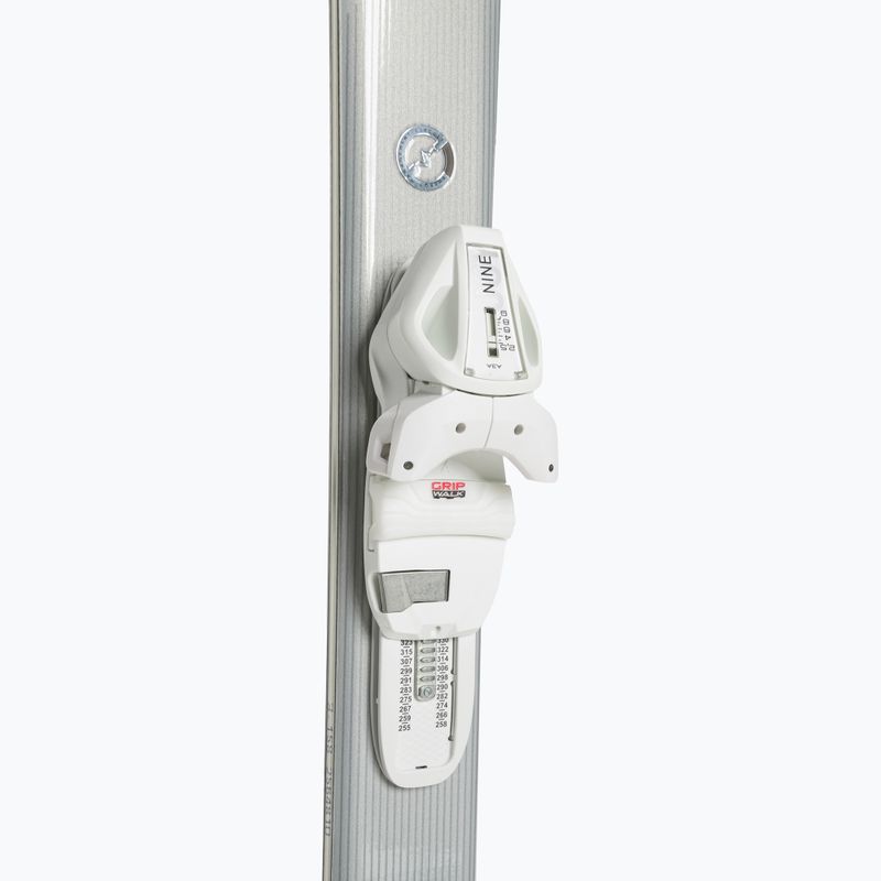 Sci da discesa femminile Head e.pure Joy SLR Joy Pro + attacchi Joy 9 argento/grigio 4