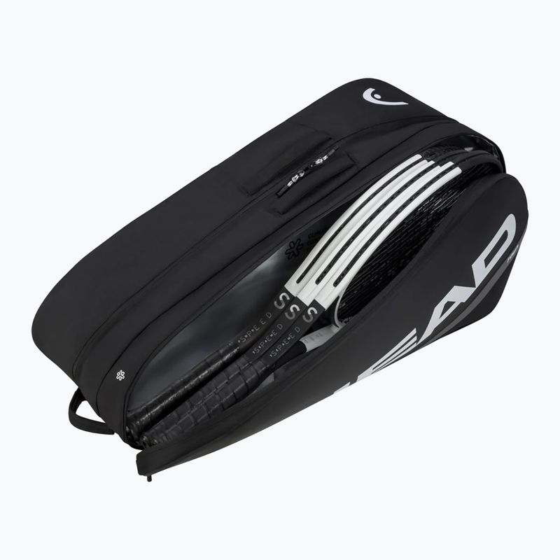 Borsa da tennis HEAD Team L nero/bianco 3