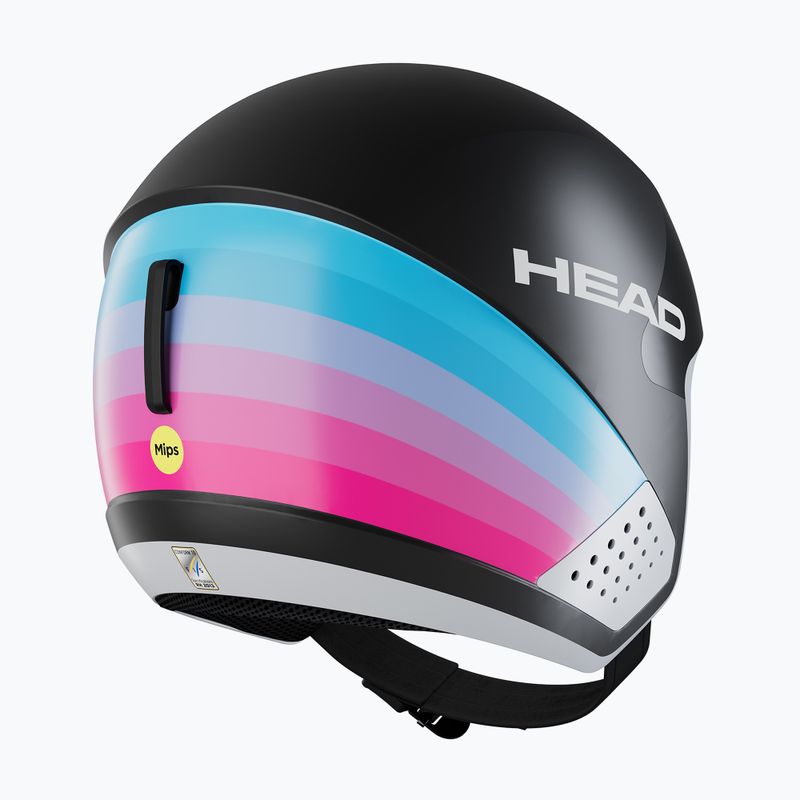 Casco da sci HEAD Downforce MIPS Red 75 Years vis 2
