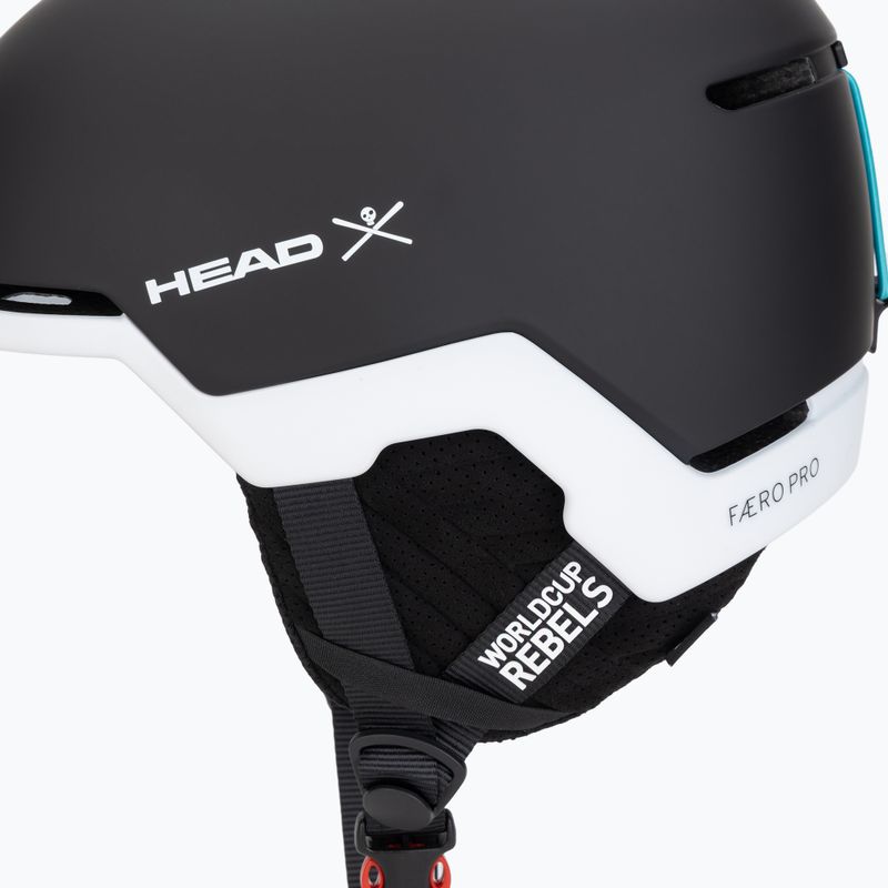 Casco da sci HEAD Faero Pro white/coral 7