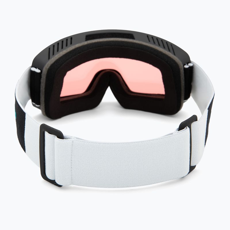 Maschera da sci per bambini HEAD Contex Youth red/wcr/red 3