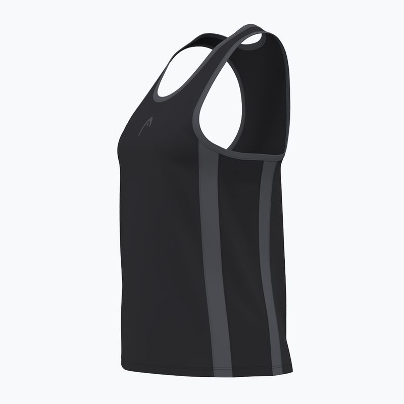 Maglietta da tennis da donna HEAD Club 25 Tech Maglietta W black 3