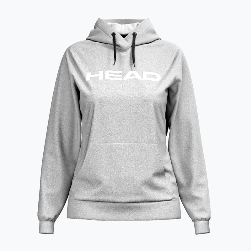 Felpa HEAD Club Original da donna con cappuccio grigio/melange