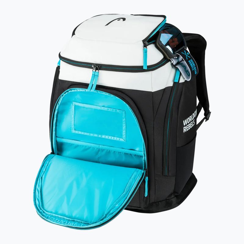 Zaino da sci HEAD Rebels Racing Backpack 70 l black/white 2