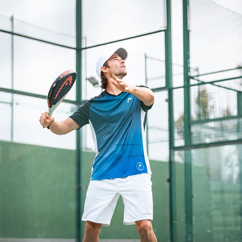 Pantaloncini da tennis da uomo HEAD Perf white 3