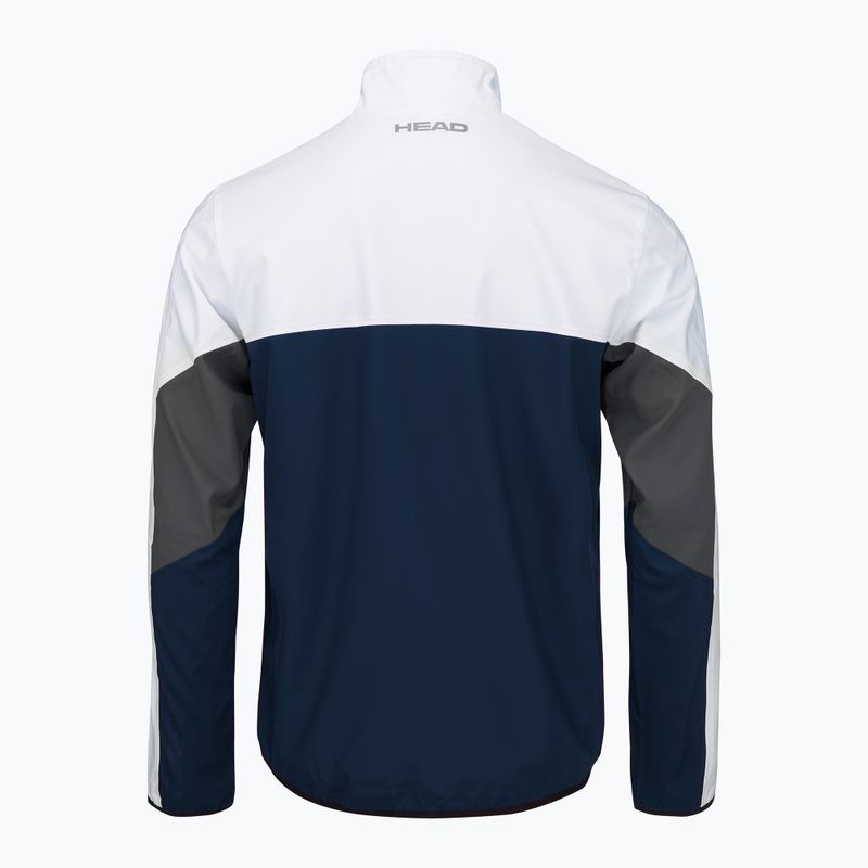 Giacca da tennis da uomo HEAD Club 22 Jacket blu scuro 2