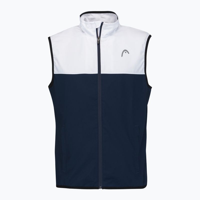 Gilet da tennis da uomo HEAD Club 22 Gilet blu scuro