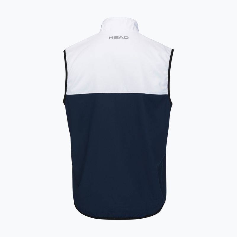 Gilet da tennis da uomo HEAD Club 22 Gilet blu scuro 2