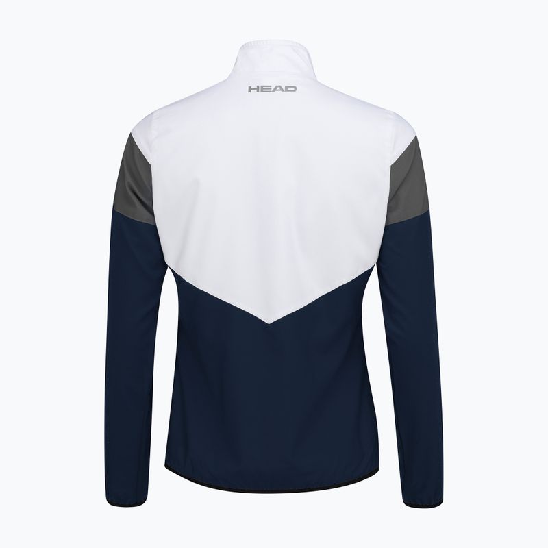 Giacca da tennis da donna HEAD Club 22 Jacket blu scuro 2
